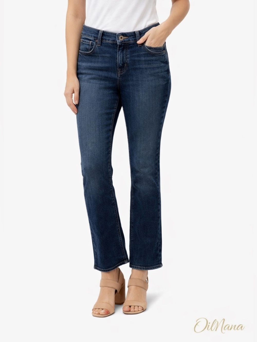AMERICAN Eagle women’s‎ stretch hipster size 12 R straight leg jean